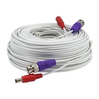 Swann 30m White Ultra HD CCTV BNC Camera Cable