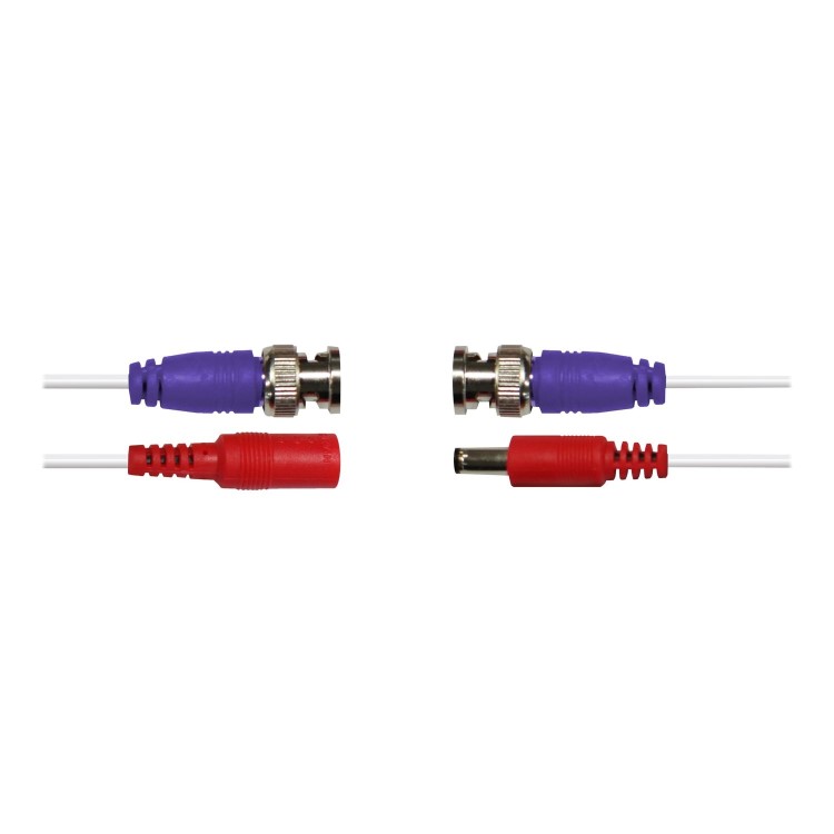 Swann 30m White Ultra HD CCTV BNC Camera Cable
