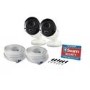 Swann Super HD 5MP Thermal Sensing White Analogue Bullet Camera with 30m Night Vision - 2 Pack