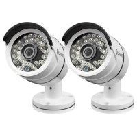 Swann PRO-T858 3 Megapixel HD Bullet Camera - Night vision up to 100ft - Twin Pack