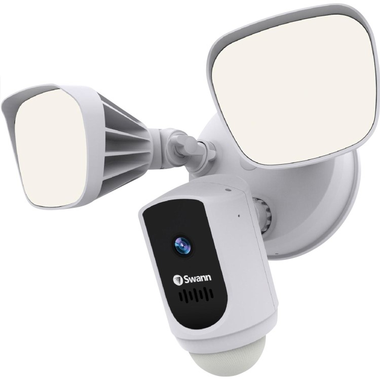 Swann 1080p Wireless Floodlight Camera with 30m Thermal Sensing Night Vision
