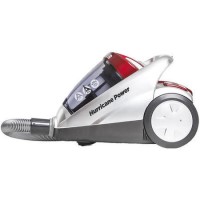 Hoover SX70_HU04002 Hurricane 700W Bagless Pets Cylinder Vacuum Cleaner White Grey & Red