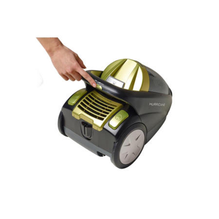 Hoover SX70_HU11001 Hurricane 850W Bagless Cylinder Vacuum Cleaner Silver Black and Green