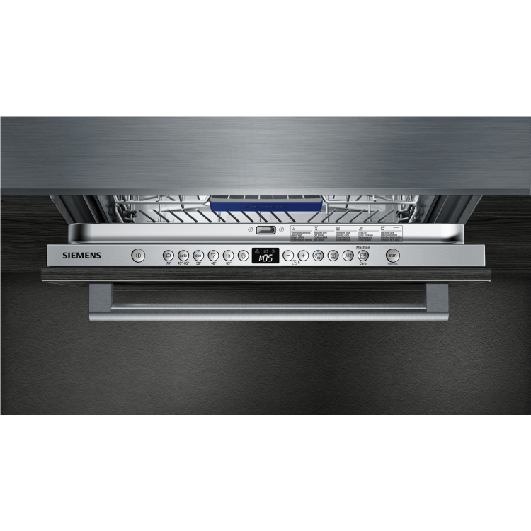 Siemens SX736X19ME iQ300 14 Place Extra-Height Fully Integrated Dishwasher With Cutlery Tray