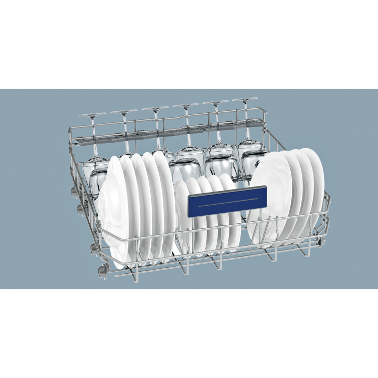 Siemens SX736X19ME iQ300 14 Place Extra-Height Fully Integrated Dishwasher With Cutlery Tray