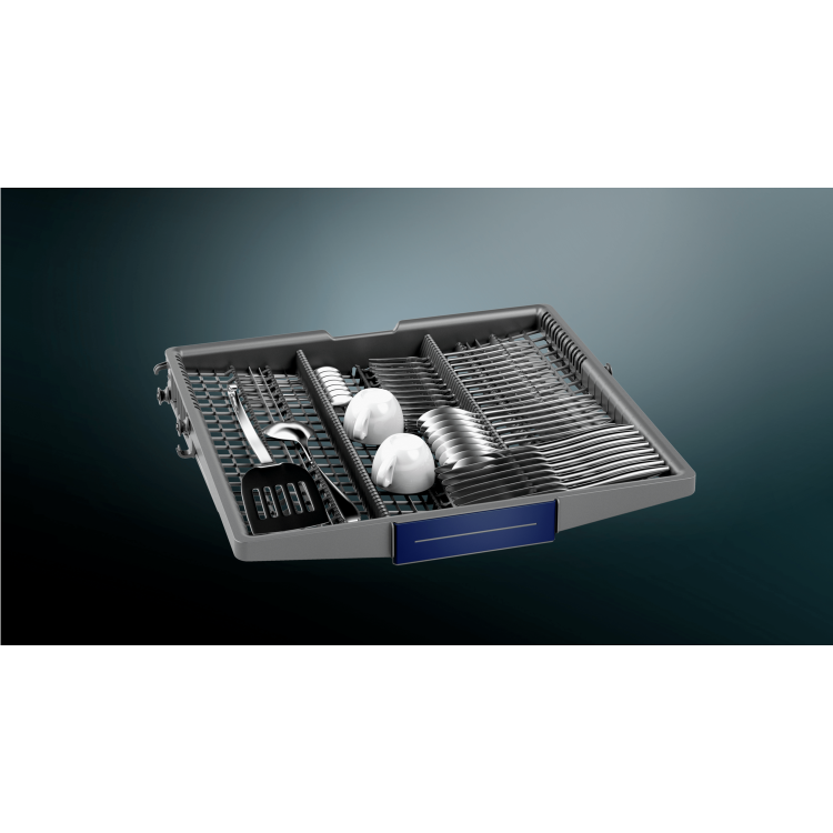 Siemens SX736X19ME iQ300 14 Place Extra-Height Fully Integrated Dishwasher With Cutlery Tray