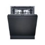 Siemens iQ300 Integrated Dishwasher - Smart Wi-Fi, D-Rated, Black control panel