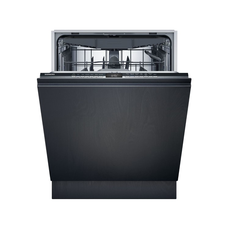 Siemens iQ300 Integrated Dishwasher - Smart Wi-Fi, D-Rated, Black control panel