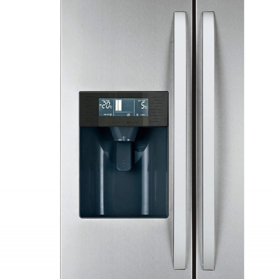 Hotpoint SXBD922FWD Sidebyside American Fridge Freezer Stainless steel Appliances Direct