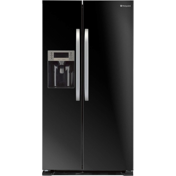 Hotpoint SXBD925FWD Side-by-side American Fridge Freezer Black