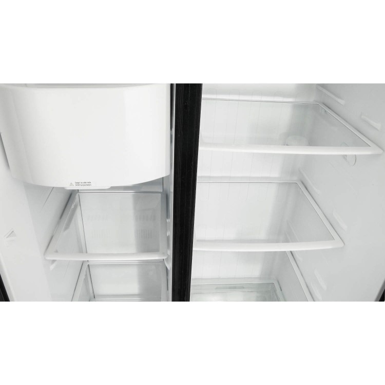 Hotpoint SXBD925FWD Side-by-side American Fridge Freezer Black