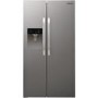 GRADE A2 - Hotpoint SXBHE924WD Side-by-side American Fridge Freezer - Stainless Steel Look