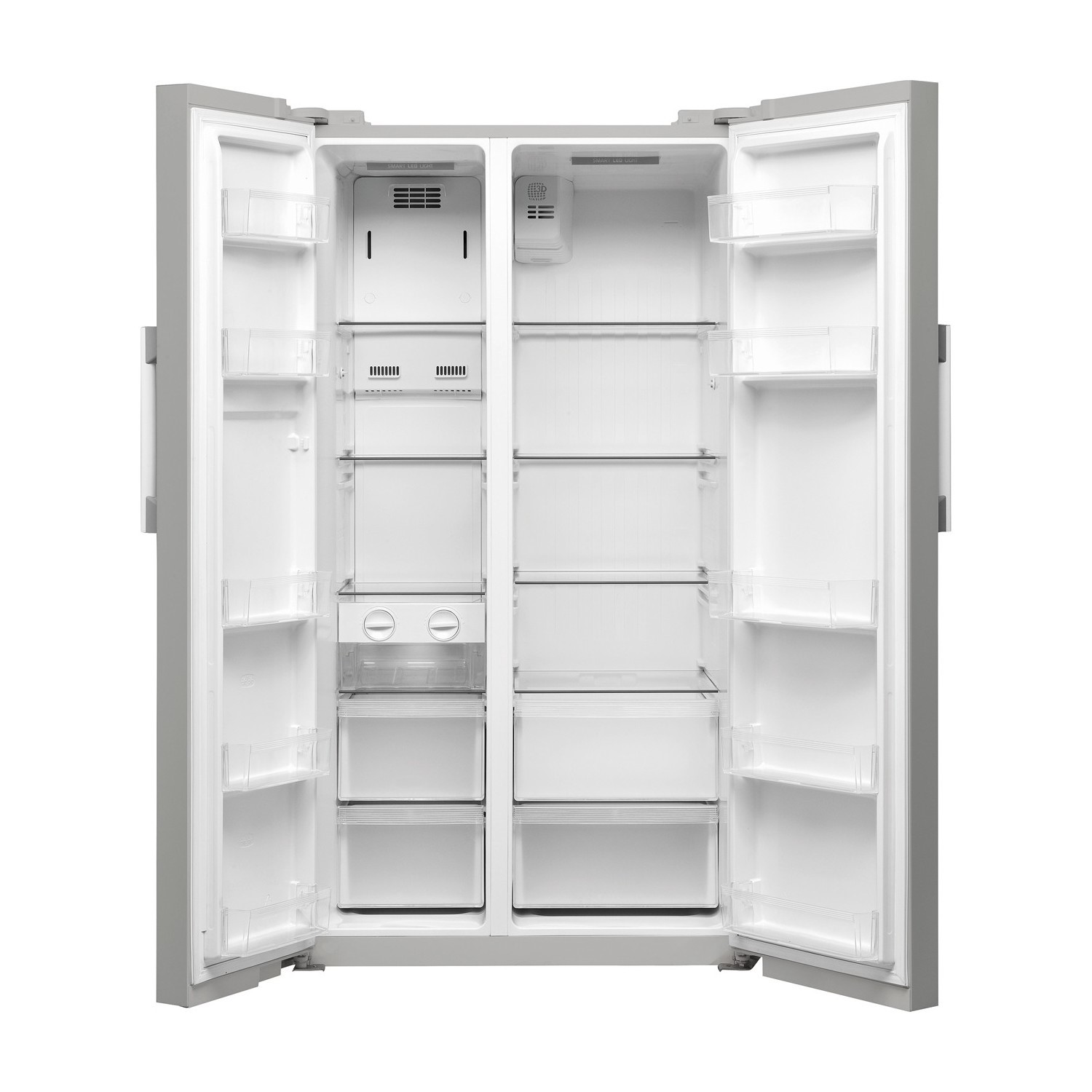 Indesit SXBIE920 Frost Free 537L Sidebyside American Fridge Freezer Stainless Steel