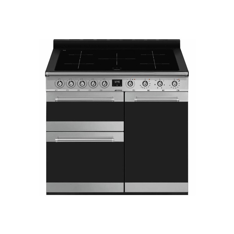 Smeg Symphony 100cm Electric Range Cooker - Stainless Steel