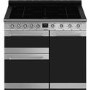 Smeg Symphony 100cm Electric Range Cooker - Stainless Steel