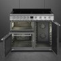 Smeg Symphony 100cm Electric Range Cooker - Stainless Steel