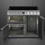 Smeg Symphony 100cm Electric Range Cooker - Stainless Steel
