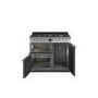 Refurbished Smeg Symphony SY103 100cm Dual Fuel Range Cooker Stainless Steel