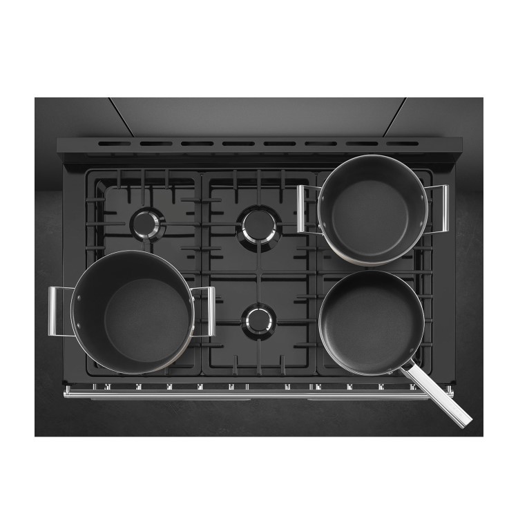Smeg Symphony 100cm Dual Fuel Range Cooker - Stainless Steel