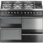 Smeg SY4110BL8 Symphony 110cm Dual Fuel Range Cooker Black