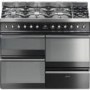 Ex Display - As new but box opened - Smeg SY4110BL8 Symphony 110cm Dual Fuel Range Cooker in Black