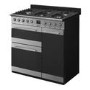 Smeg Symphony 90cm Dual Fuel Range Cooker - Stainless Steel