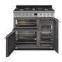 Smeg Symphony 90cm Dual Fuel Range Cooker - Stainless Steel