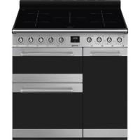 Smeg Symphony 90cm Electric Range Cooker - Stainless Steel