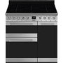 Smeg Symphony 90cm Electric Range Cooker - Stainless Steel