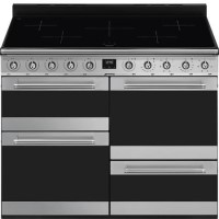 Smeg Symphony 110cm Electric Range Cooker - Stainless Steel