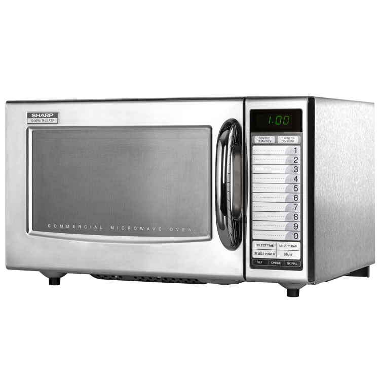 Sharp R21AT 1000W Commercial Microwave Programmable 28ltr