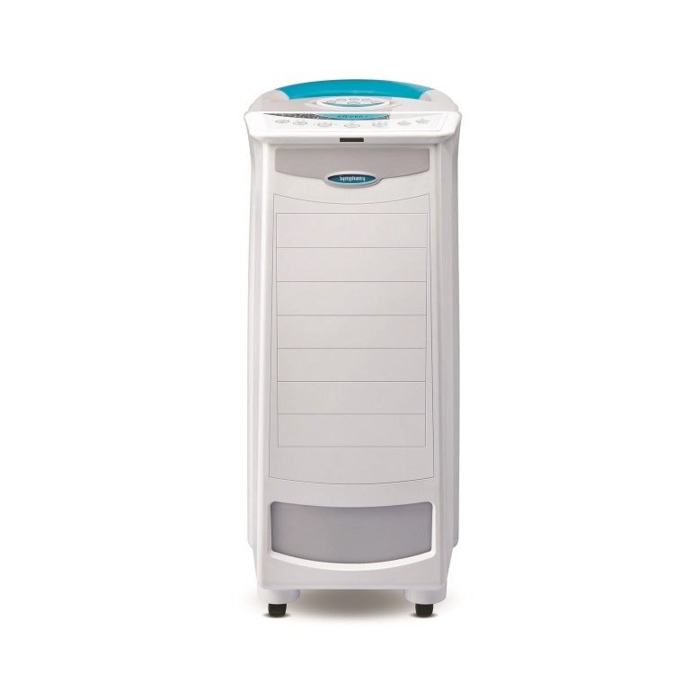 Symphony 9L Silver-I Evaporative Air Cooler with IPure PM 2.5 Air Purifier Technology