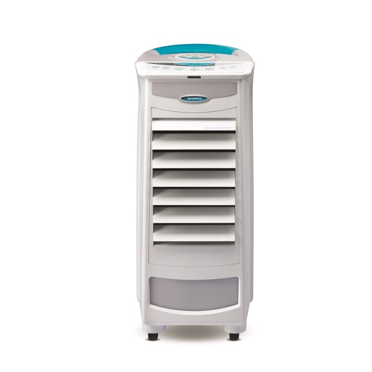 Symphony 9L Silver-I Evaporative Air Cooler with IPure PM 2.5 Air Purifier Technology