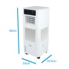 electriQ Slim20i 18L Evaporative Air Cooler and Air Purifier for areas up to 35 sqm