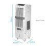 GRADE A3 - Slim40iH 40L Slim Humidifier Evaporative Air Cooler and Antibacterial Air Purifier for areas up to 45 sqm