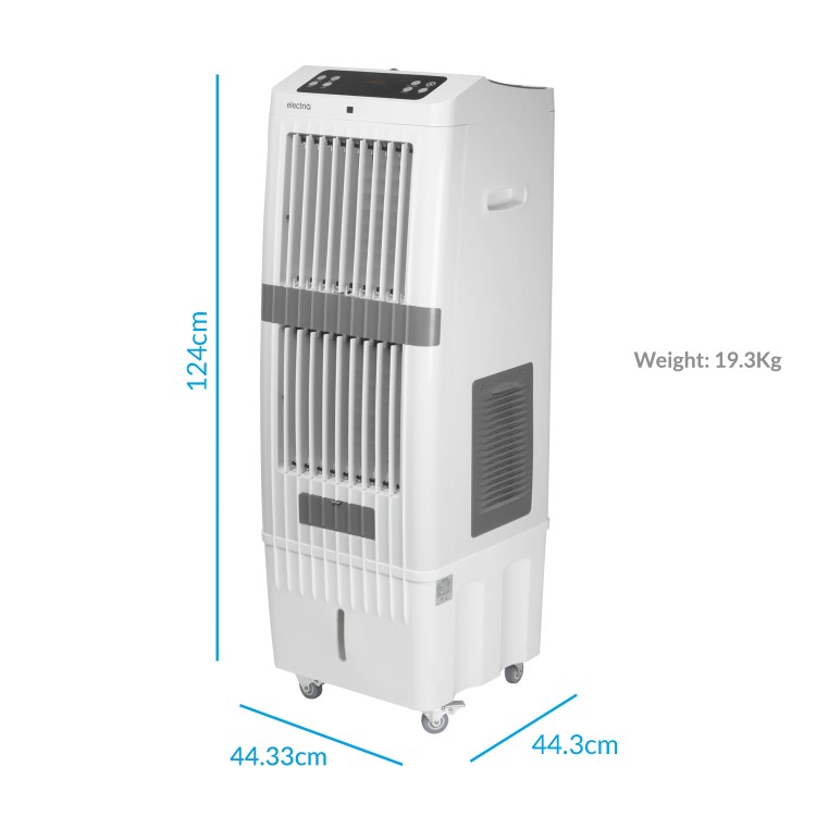 GRADE A3 - Slim40iH 40L Slim Humidifier Evaporative Air Cooler and Antibacterial Air Purifier for areas up to 45 sqm