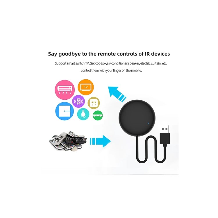 Sremote Tuya Smart WiFi Universal IR Remote Control Works with Google Alexa Google Home