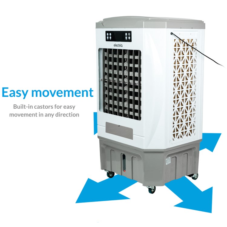 GRADE A2 - Storm100E 100L Powerful Evaporative Air Cooler for areas up to 100 sqm  