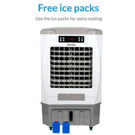 GRADE A2 - Storm100E 100L Powerful Evaporative Air Cooler for areas up to 100 sqm  