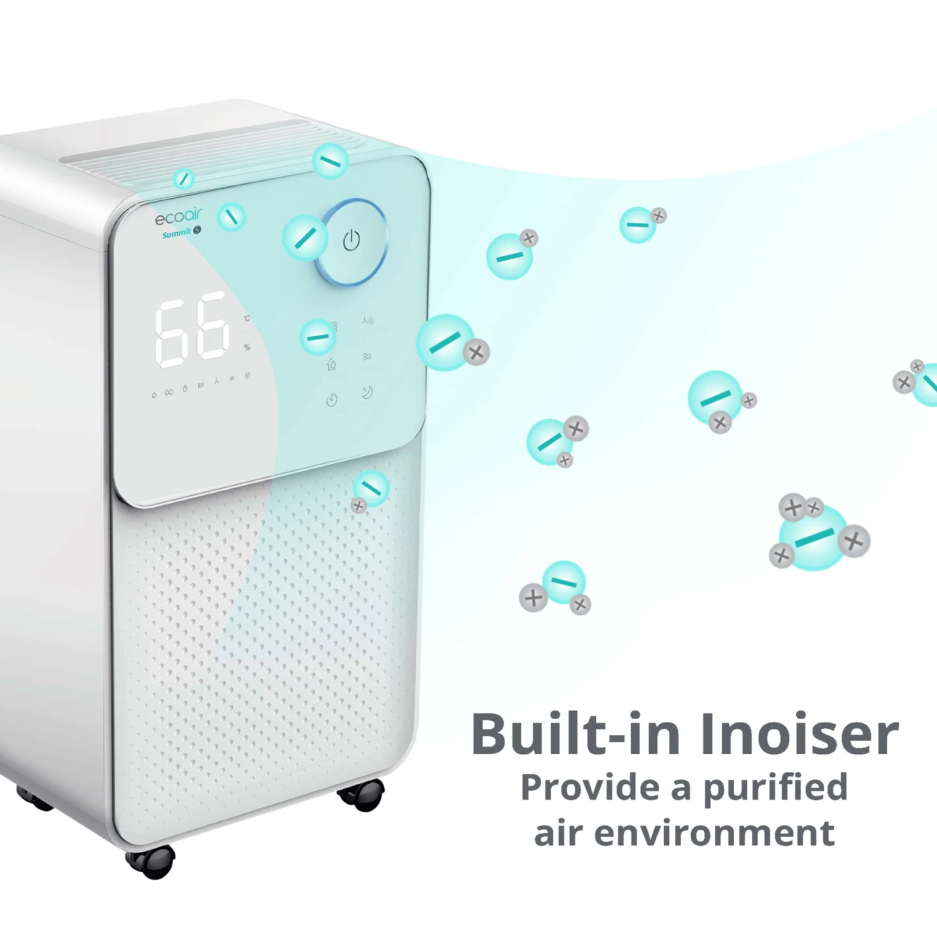 Ecoair Summit 12 Litre Dehumidifier with Laundry Mode Appliances Direct