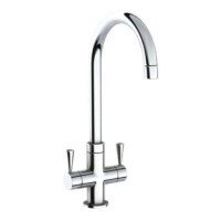 Henley Swan Neck Kitchen Mixer Tap - Chrome
