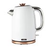 Tower T10023W 1.7L Jug Kettle - Rose Gold &amp; White