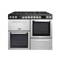 Tesla 100cm Dual Fuel Range Cooker - Stainless Steel Tesla 100cm Dual Fuel Range Cooker - Stainless Steel