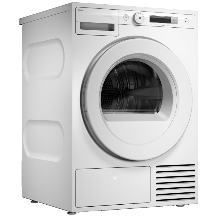 ASKO Butterfly Drying 8kg Heat Pump Tumble Dryer - White