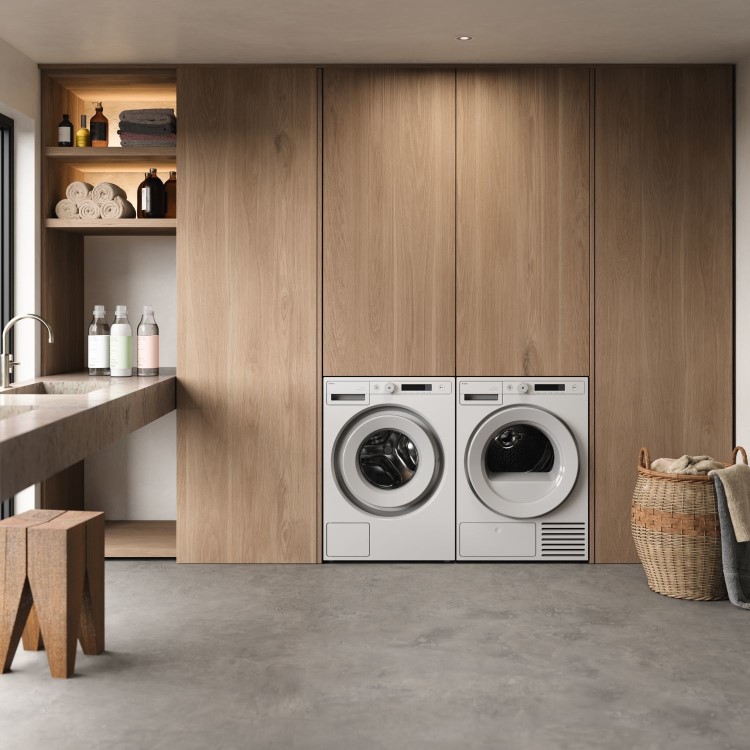 ASKO Butterfly Drying 8kg Heat Pump Tumble Dryer - White