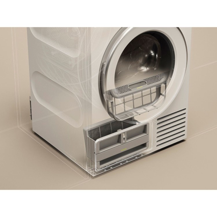 ASKO Butterfly Drying 8kg Heat Pump Tumble Dryer - White