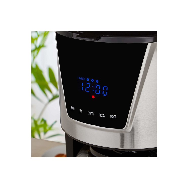 Tower T13010 Digital Filter Coffee Machine - Black