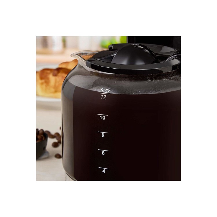 Tower T13010 Digital Filter Coffee Machine - Black