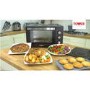 Tower T14013 28L Mini Oven with Dual Hotplates - Black