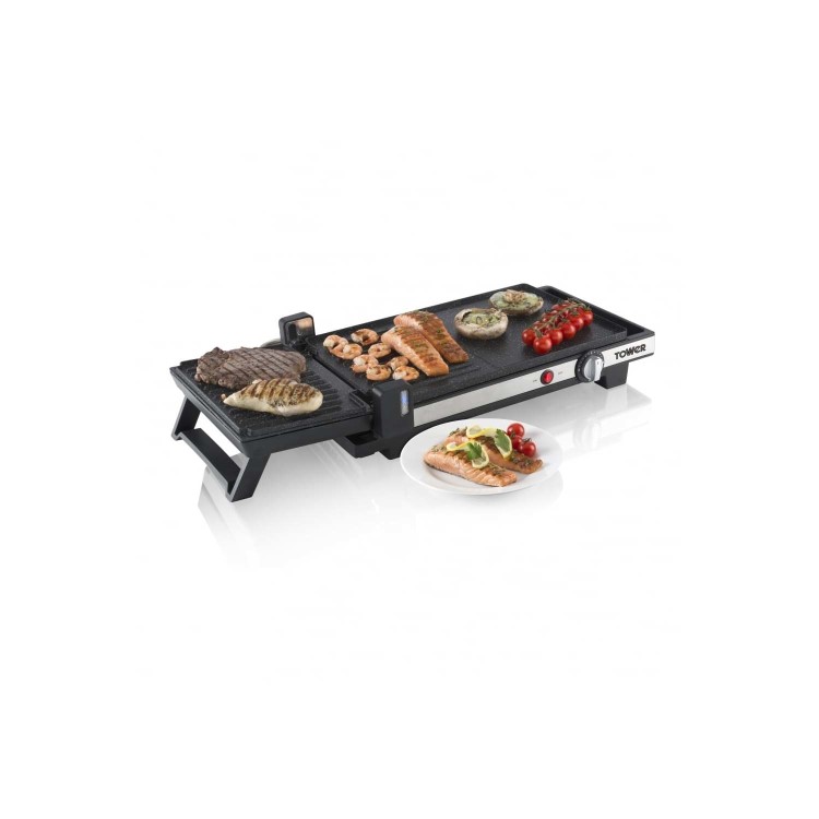 Tower T14022 T14023 3-in-1 Grill And Griddle